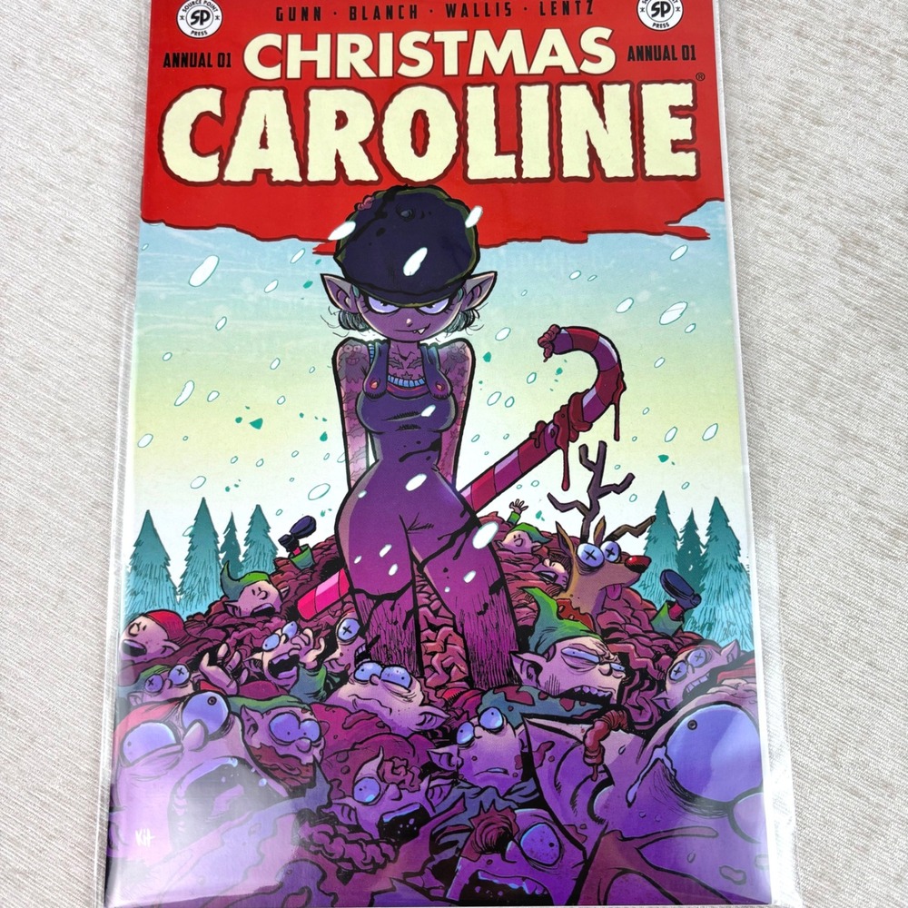 Christmas Caroline Comic Annual 01 2022 Gunn Blanch Wallis Lentz